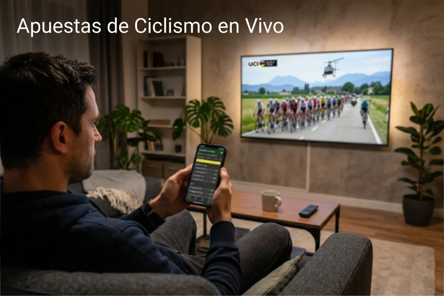 Apuestas de ciclismo en vivo durante una carrera en directo