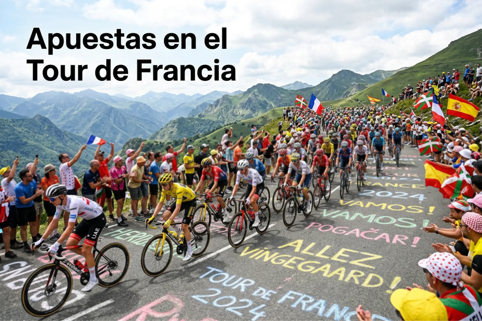 Apuestas en el Tour de Francia con cuotas y mercados para 2026